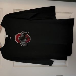 XL Ohio State 3/4  t shirt